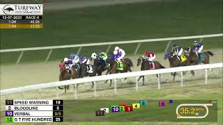 RACE 4 PROGRAM 12-7-2023