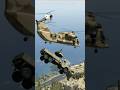 KARGO HELİKOPTERİ ASKERİ ARABAYI AŞAĞI ATIYOR.. | GTA 5
