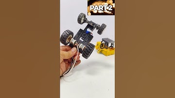 RC tractor powered by DC Motor / Making RC Mini tractor /How To Make RC Mini tractor/DC Motor/Part 2