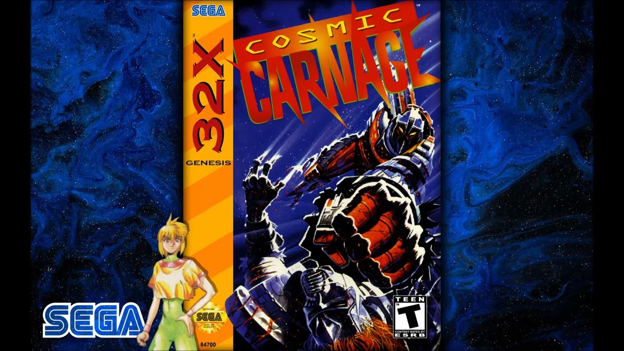 Cosmic Carnage -04- Cylic's Stage Fully Armored (SEGA 32X) - OST