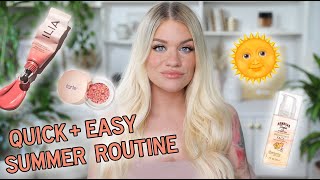 QUICK + EASY SUMMER ROUTINE | Samantha Ravndahl