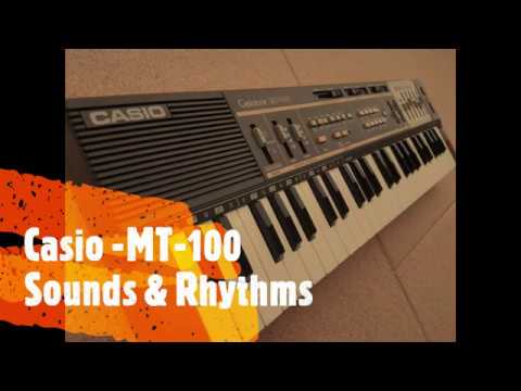 Casio - Casiotone MT-100 Vintage Analog-Mini-Keyboard - YouTube