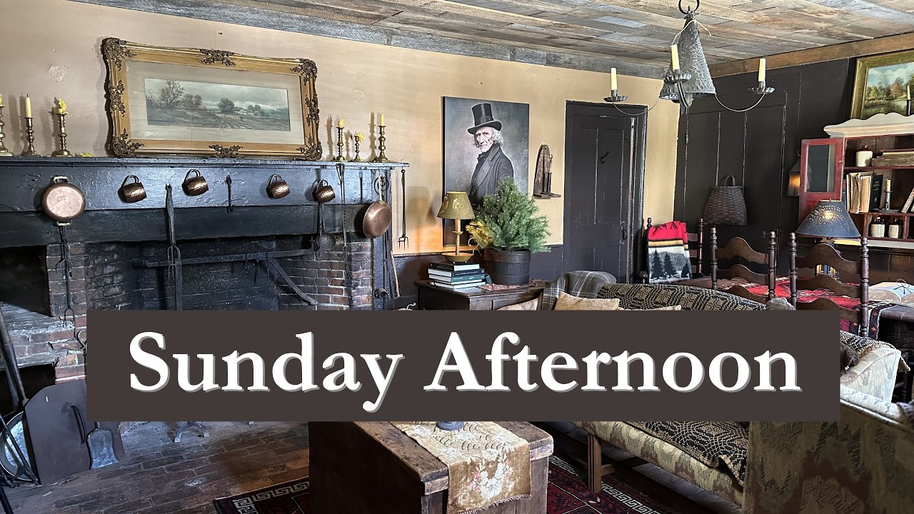 Настоящее зимнее воскресенье дома (без уборки, просто уют) | Экскурсия по дому