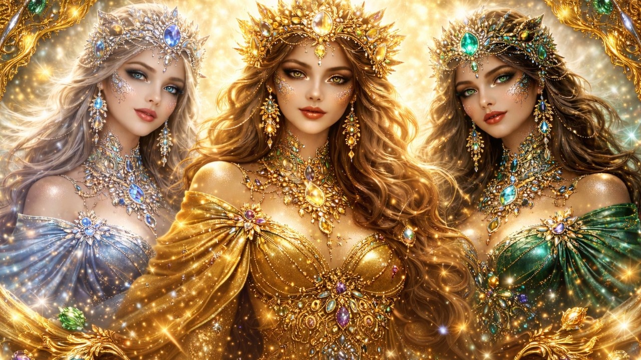 Queens of Abundance (Lyrics) Sacred Manifestation Anthem 👑✨ Prosperity, Wealth & Feminine Power