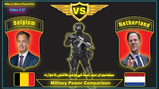 Belgium vs Netherland Military Power Comparison 2023 | Netherland vs Belgium Armed Forces | Utubee