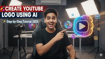 How to Create a YouTube Logo Using AI | Step-by-Step Tutorial 