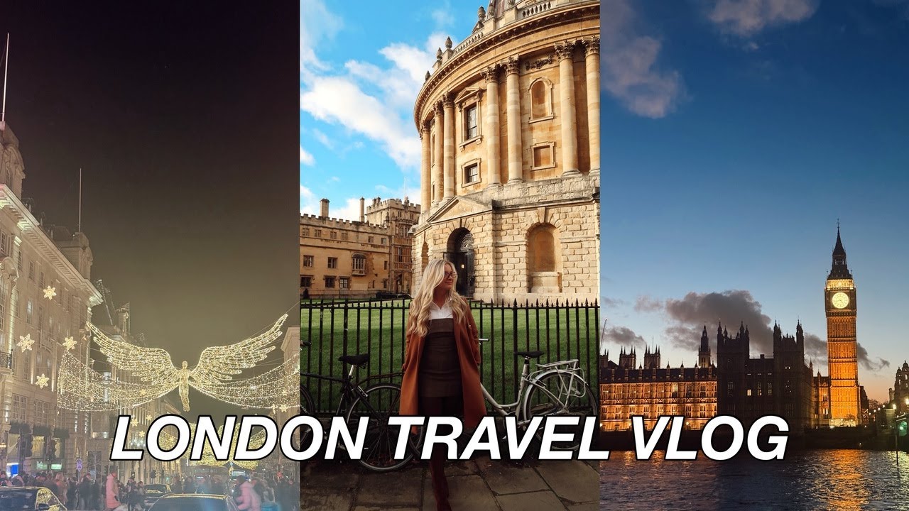 LONDON TRAVEL VLOG/DAY TRIP TO OXFORD, PUBS, MULLED WINE