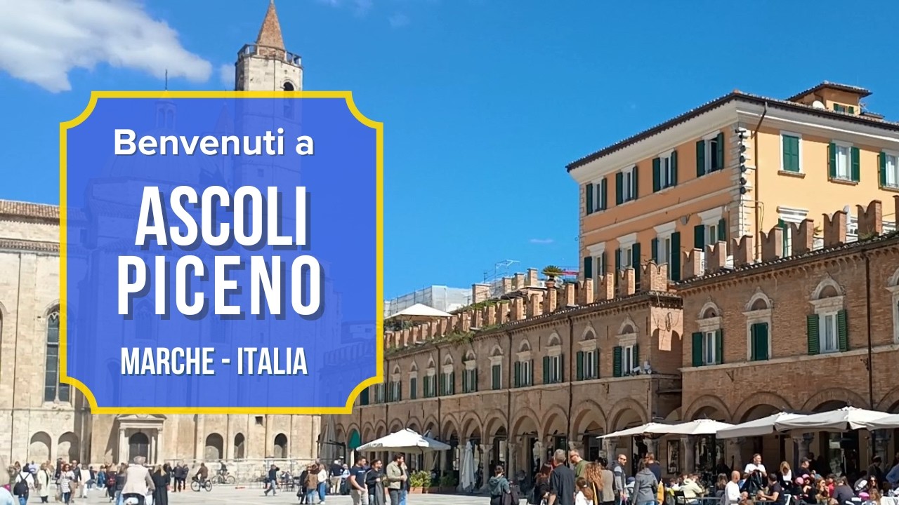 Пешеходная экскурсия по Асколи-Пичено | Исследуйте эту средневековую жемчужину в регионе Марке🏛️v.90