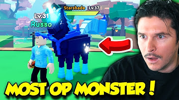 I GOT THE MOST OP MONSTER IN CATCH A MONSTER SIMULATOR!