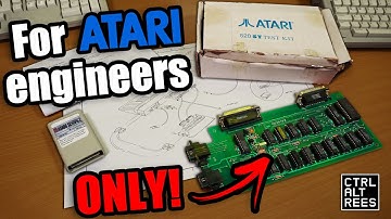 How Atari ST Service Engineers Diagnosed Faults In 1989 - Rare Hardware Hands-On!