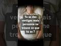 Vertiges et personne ne sait ce que tu as ? #kine #sante #vertigo