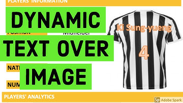 How to Display Text Dynamically based on Specific Cell Contents Over Images