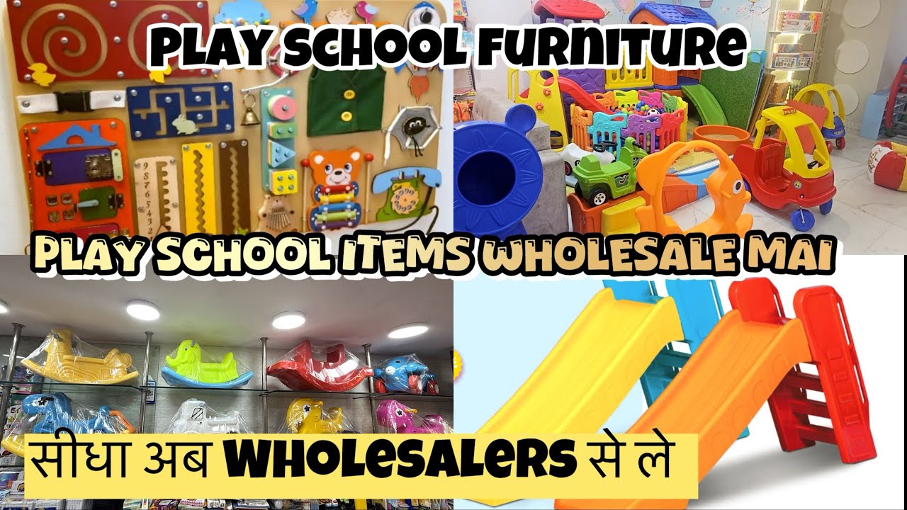 Play school furniture 🪑✌🏻// Play school item wholesale 🫡❤️