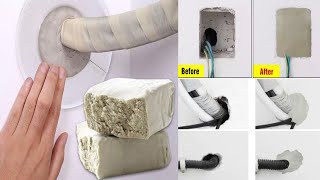 Sangat Cepat Dan Mudah Menambal Tembok Bolong Dengan Dempul Instan Serbaguna Ini