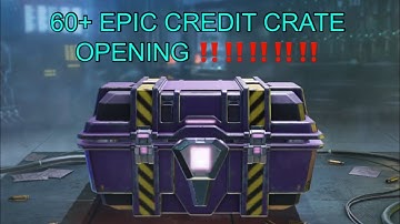 60+ Epic Credit Crates Opening! Cod Mobile New Credit Crates