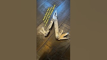 My Favorite EDC Multi Tool - Leatherman REV #edc #edcgear #multitool #pocketdump