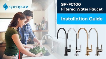 How to Install Drinking Water Faucet: SpiroPure SP-FC100