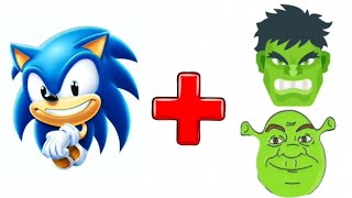 Sonic + Hulk Shrek = Sonic Animation