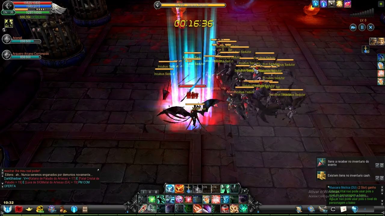 Cabal Online Brasil: Chave diabólica 1 - Arqueiro Arcano.