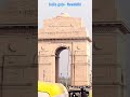 The India Gate (formerly known as the All India War Memorial) is a war memorial located in New delhi