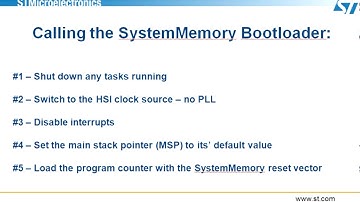 STM32 bootloader