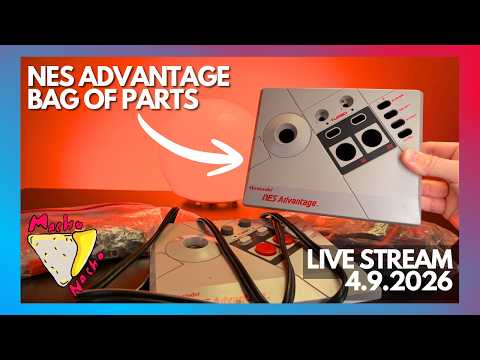 Can I Make A Working Nes Advantage From A Bag Of Parts? | 4.9.2026 Live Stream