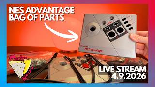 Can I Make A Working Nes Advantage From A Bag Of Parts? | 4.9.2026 Live Stream