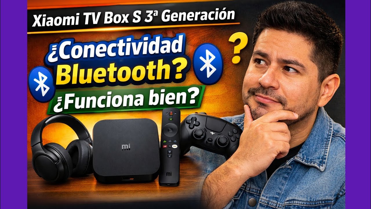 Xiaomi TV Box S 3ª Generación | Probamos la conectividad Bluetooth ¿Funciona bien?