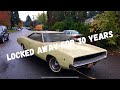 locked away for 30 years...amazing survivor condition 1968 Dodge Charger find
