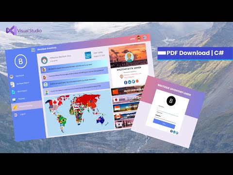 C# Tutorial - Convert Datagridview into PDF File