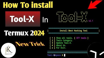 Tool-X install termux and 100% useful Commands