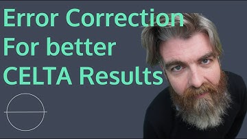 Get an A on CELTA | Error Correction | 5 More Tips To Get A Pass A On CELTA #8