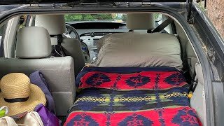 My Prius Camping Setup