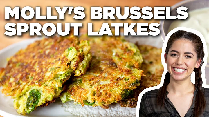 Molly Yeh's Brussels Sprout Latkes | Girl Meets Farm | Food Network