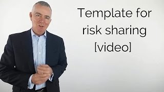 Template for risk sharing [video]