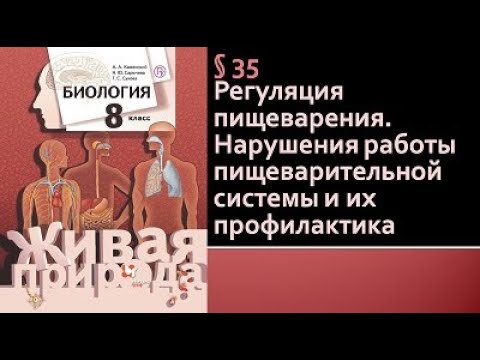 Биология 8 класс. Регуляция пищеварения