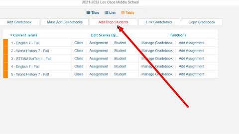 Aeries Mass Add Gradebooks