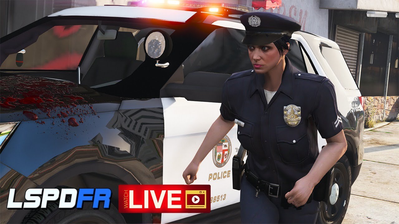 Gta 5 [lspdfr Live 🔴] Lapd Female Patrol Youtube