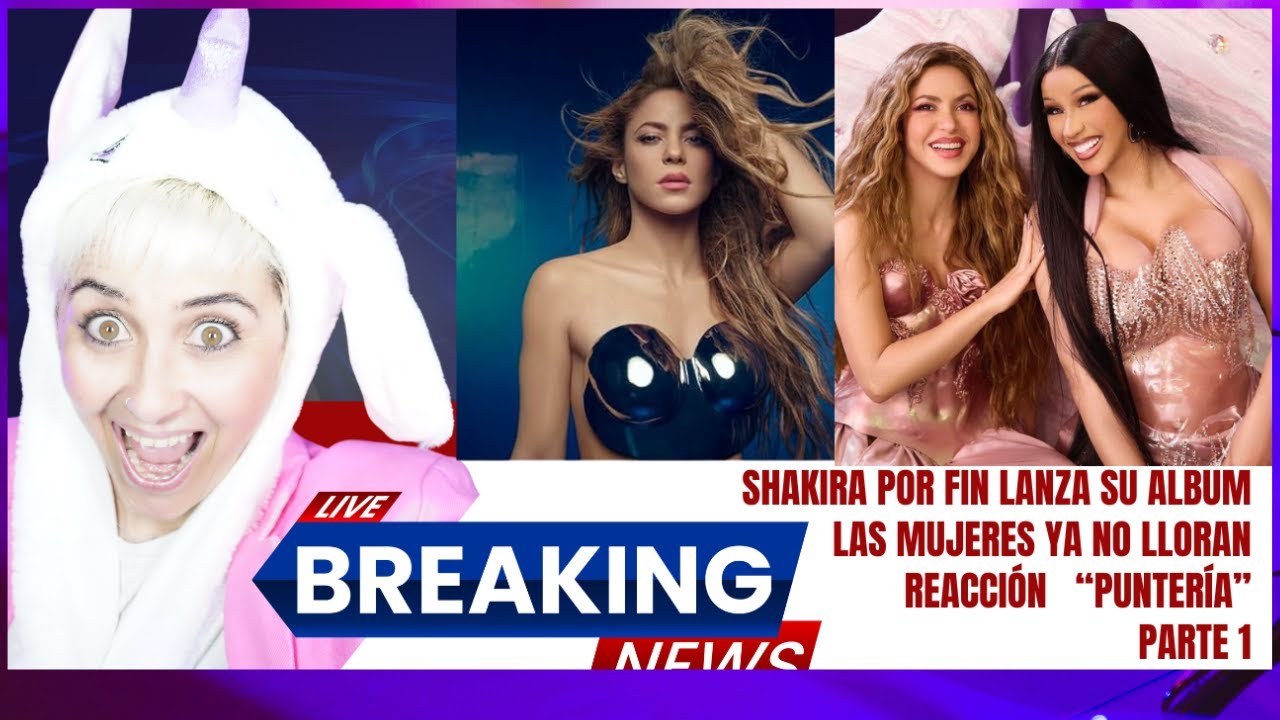 Reaccionando a Shakira, Cardi B   Puntería Official Video - LAS MUJERES YA NO LLORAN 