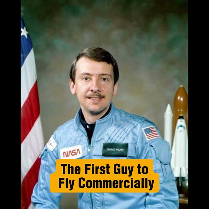 Did you know this was the first man to fly to space commercially 