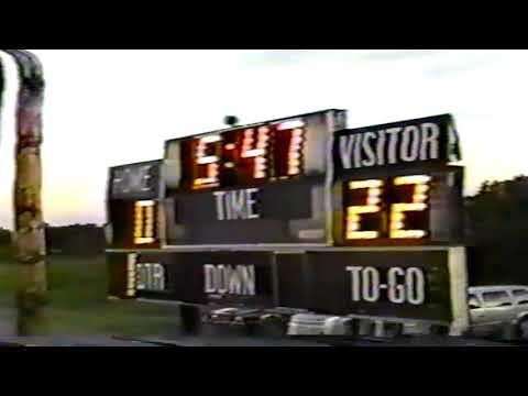 1993 Spalding Academy vs Elba High School Football Regular Season