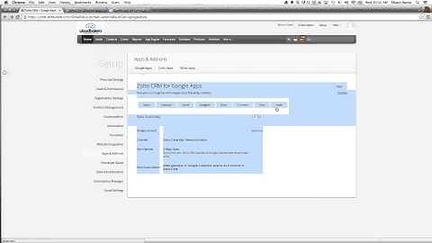 Webinar: Integrating Zoho CRM with Google Apps