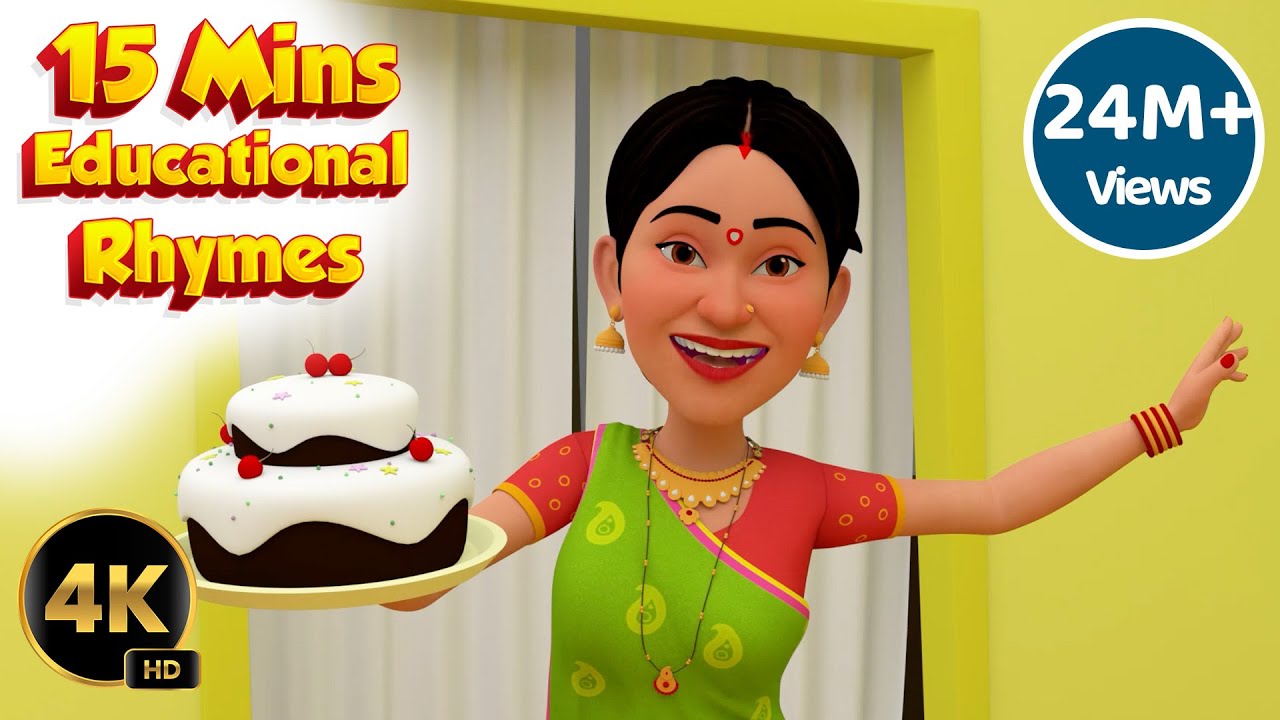 15 mins of Educational Rhymes with Daya | TMKOC English Rhymes 