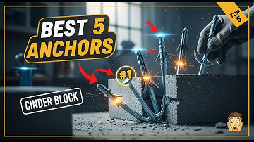 TOP 5 Best Anchors for Cinder Blocks 2025 | A Secure Hold for Your Toughest Mounting Jobs
