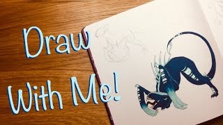 Creature Idea! ll Draw With me EP. 1 ll Clifthefox
