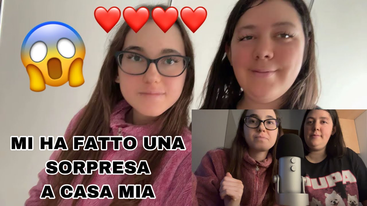 ASMR con MARTINA - MI HA FATTO UNA SORPRESA A CASA MIA 😍✨