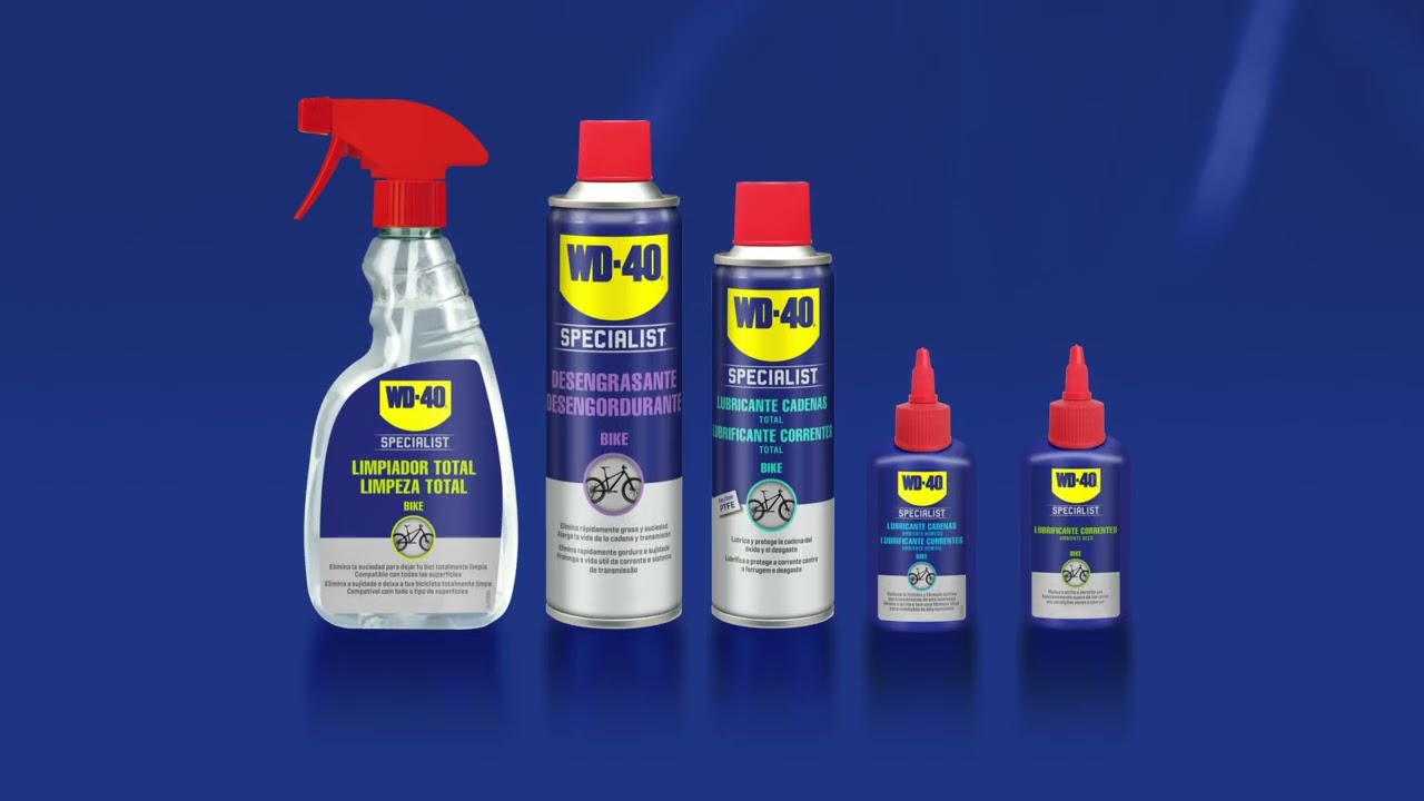 Desengrasante de Cadena Bicicleta Aerosol WD-40 – Novena Racing