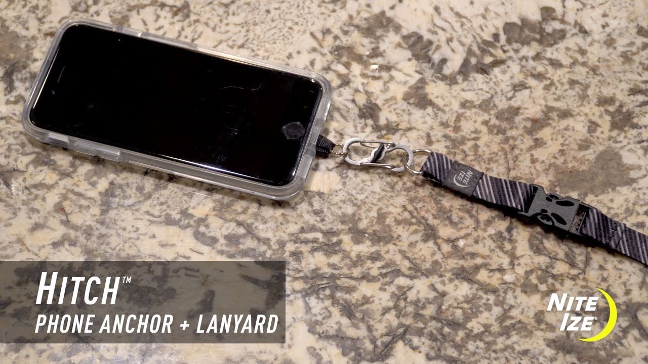 Hitch™ Phone Anchor + Lanyard