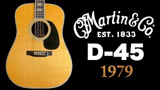 めっちゃ綺麗なヴィンテージの Martin D-45 1979年製 ＆ 質問コーナー「弦は緩める？緩めない？」（完全予約制 名古屋アコギ専門店  オットリーヤギター）