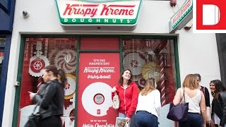 Test Driving The Krispy Kreme Nutella ATM Machine